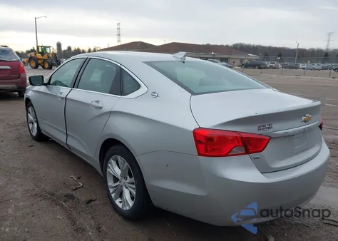 2015 Chevrolet Impala 2Lt from USA, damaged, VIN 1G1125S35FU117408